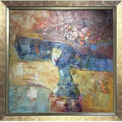 Portret w kapeluszu 60x70