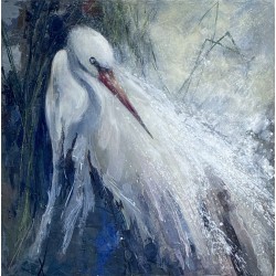 Czapla 50x50