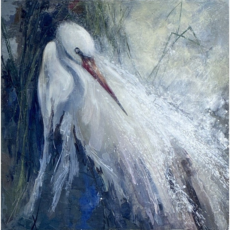 Czapla 50x50