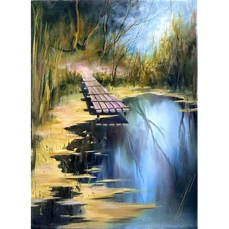 Jezioro 40x55