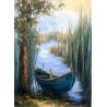 Łódka 40x55