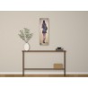 Z cyklu Lady X 30x90 – obraz we wnętrzu